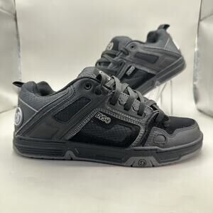 DVS Comanche Shoes Mens Size 7.5 Black Low Top Skateboarding Sneakers DVF0000029